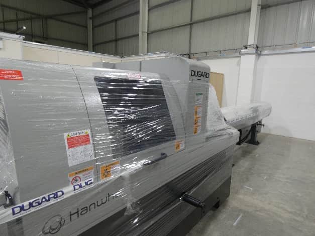 New Dugard CNC machine used for high volume turned parts production in precision engineering